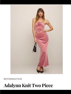 Reformation Adaylnn knit two piece